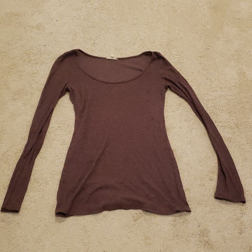 Maroon long sleeve